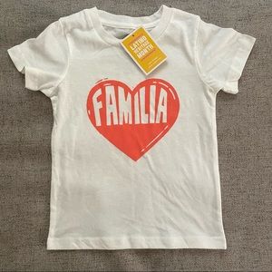 Short sleeve familia tshirt